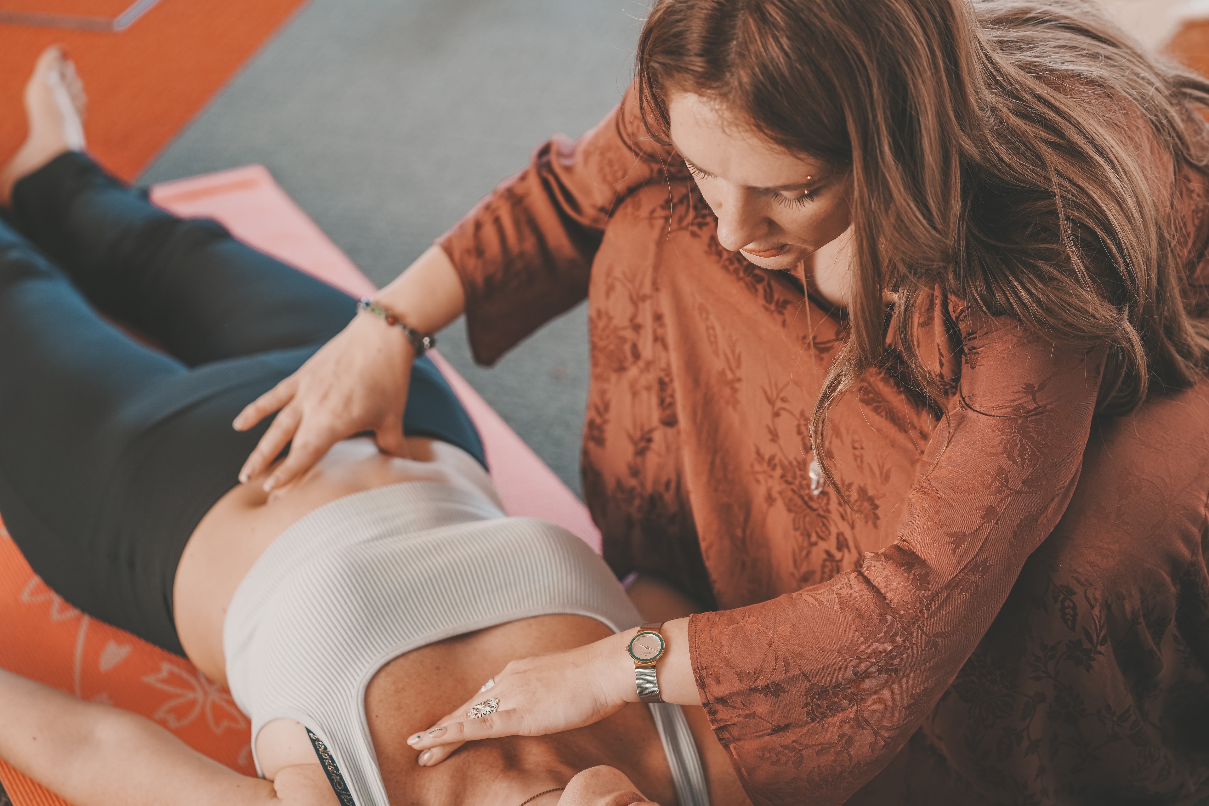 Group healing session